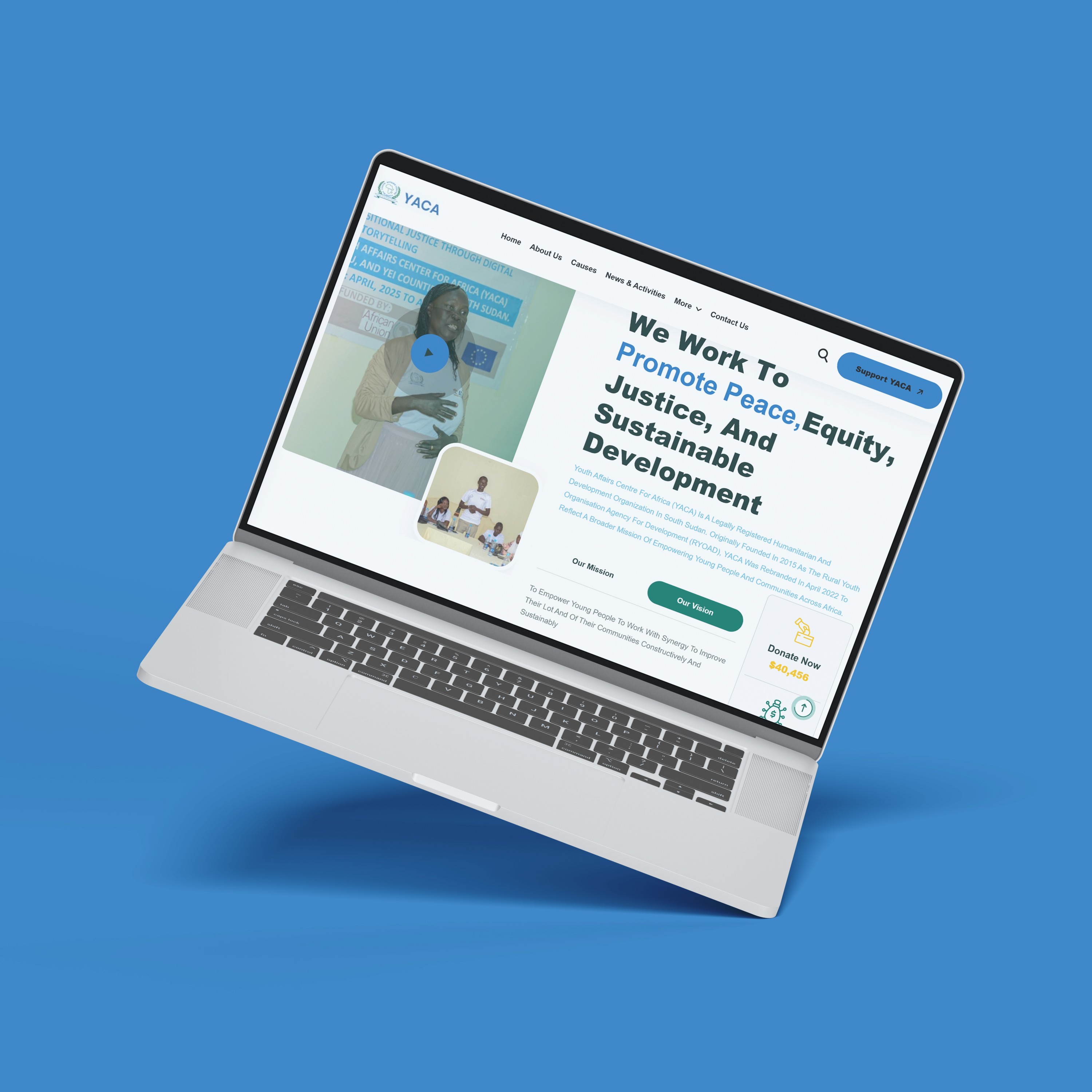 YACA-Africa — Website Development